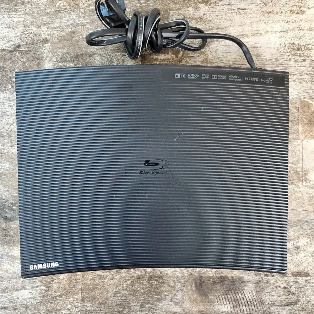 Samsung BD-J5700 Blu-ray DVD Player WiFi HDMI Streaming Tested No Remote